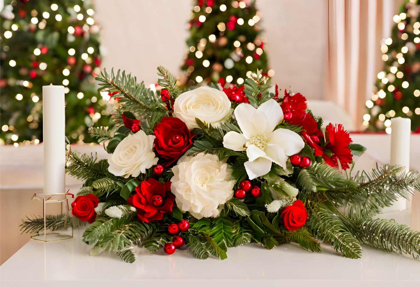 Christmas Splendor Centerpiece