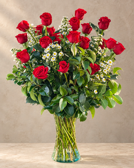Love You: 24 Luxe Roses